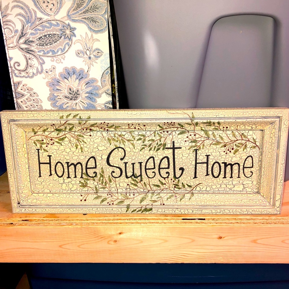 HOME SWEET HOME Wooden Sign